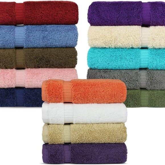 Other - Hotel & Spa Quality, Highly Absorbent 100% Cotton Turkish Washcloths 2 X 6 Rando